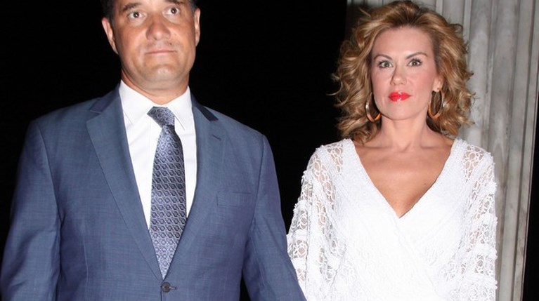 Ο Άδωνις Γεωργιάδης και η Ευγενία Μανωλίδου στο Ζάπειο Μέγαρο (1)