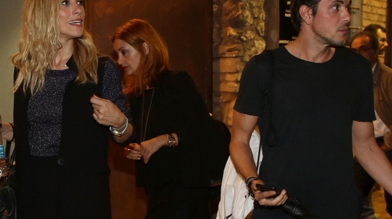 Η Ντορέττα Παπαδημητρίου και ο Άλεξ Φρανζολίνι στο θέατρο Πειραιώς 131 (1)