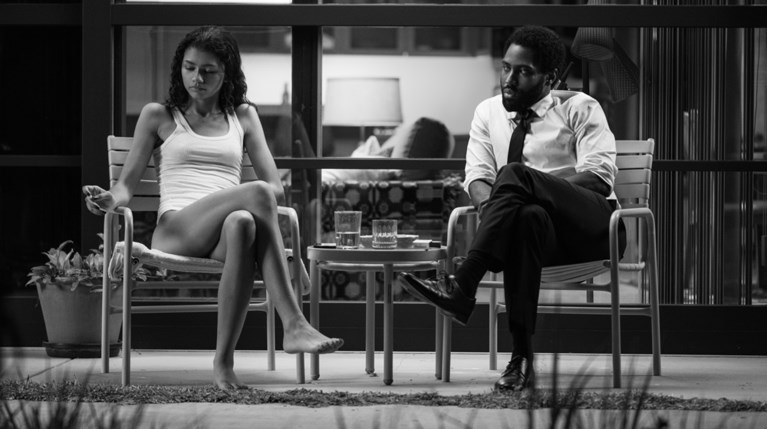 Zendaya and John David Washington star in the romantic drama "Malcolm & Marie"