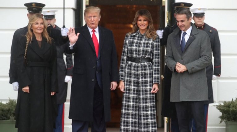 Μαρέβα Μητσοτάκη VS Melania Trump