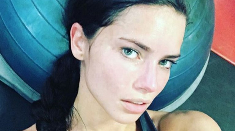 Η Adriana Lima χωρίς μακιγιάζ