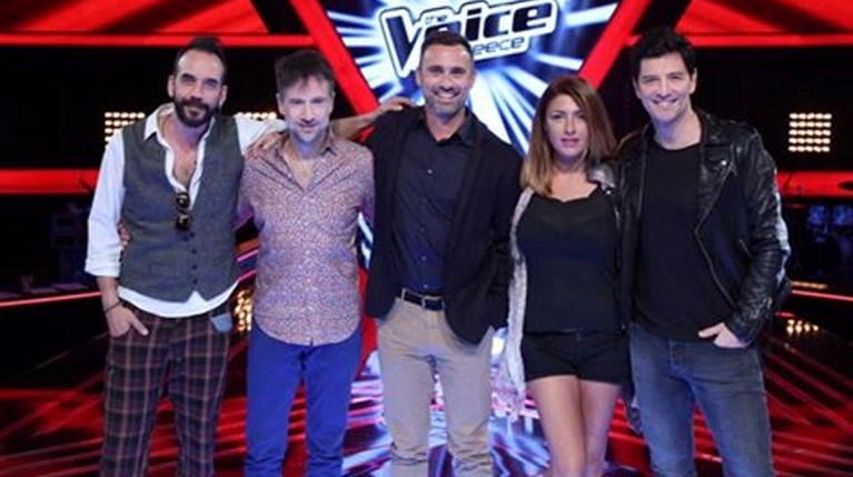 The Voice RNew - Πάνος Μουζουράκης, Γιώργος Καπουτζίδης, Κωστής Μαραβέγιας, Έλενα Παπαρίζου, Σάκης Ρουβάς