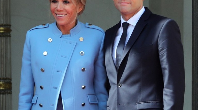 Emmanuel Macron & Brigitte Macron