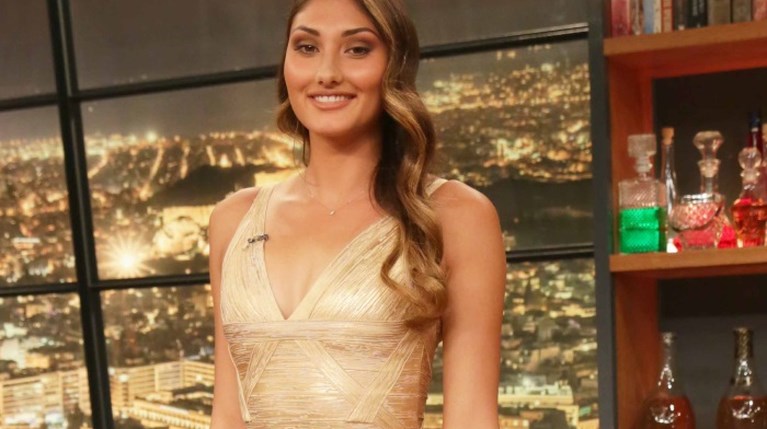 Ευαγγελία Πλατανιώτη στο Late Night με τον Γιώργο Λιάγκα