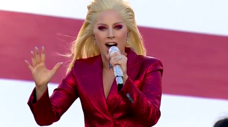 Η Lady Gaga στο Super Bowl 50