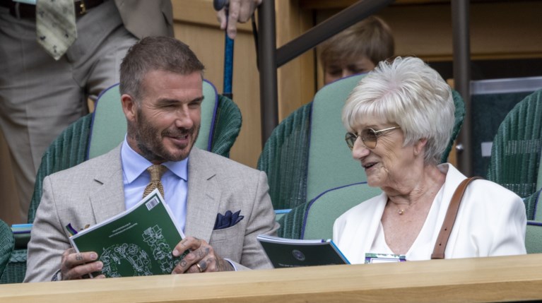 David Beckham & Sandra Beckham