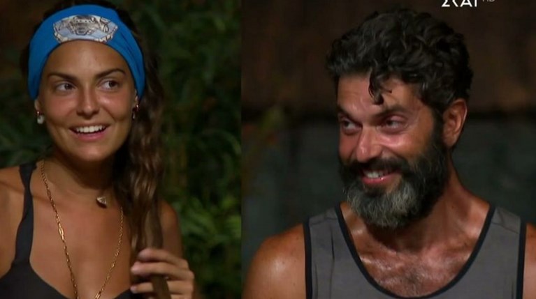 Survivor 2022 Βρισηίδα Ανδριώτου Σπύρος Μαρτίκας