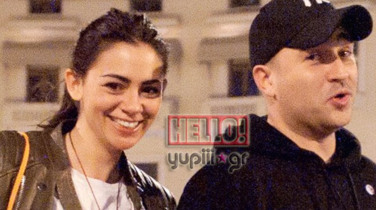 HELLO - Ο Κωνσταντίνος Μπογδάνος με τη σύντροφό του στη Θεσσαλονίκη (2)
