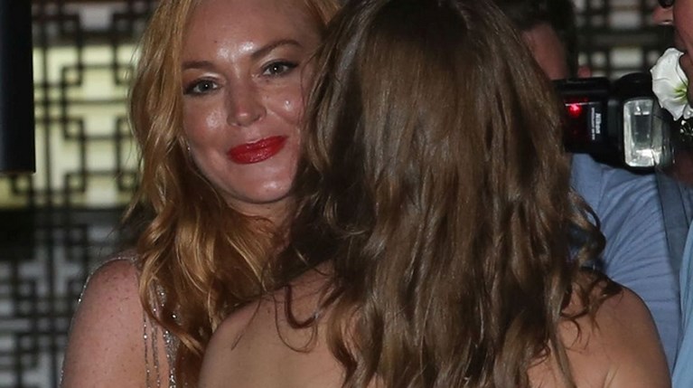 To party γενεθλίων της Lindsay Lohan στο Rakkan της Μυκόνου (1)