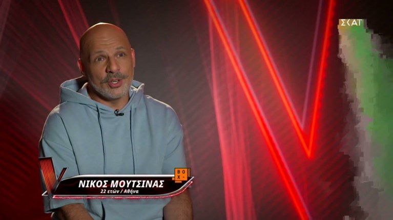 Νίκος Μουτσινάς The Voice