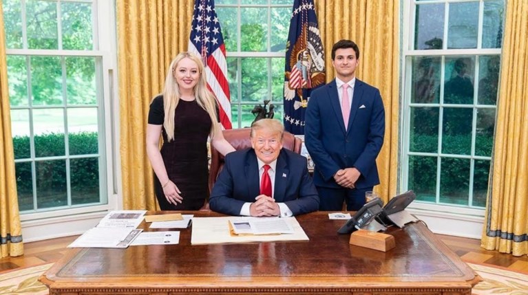 Tiffany Trump & Donald Trump