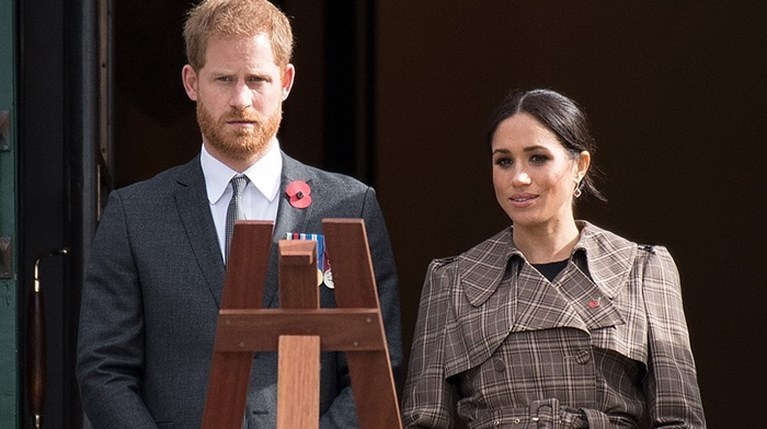 καρό καμπαρντίνα Meghan Markle