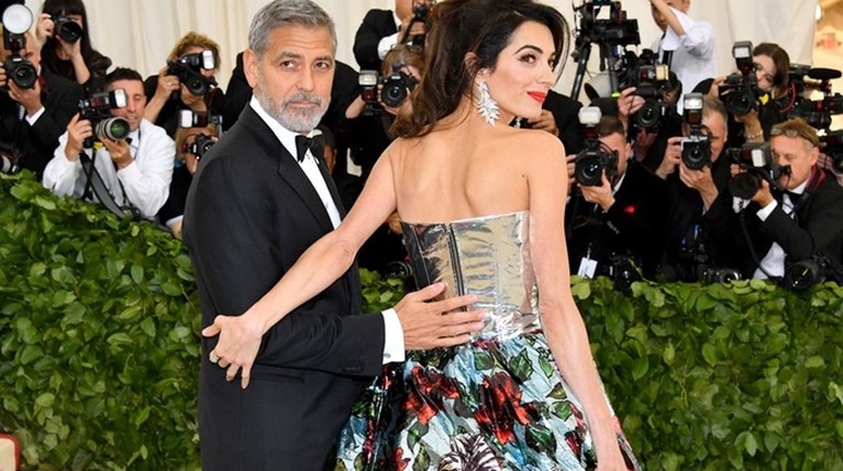 Amal & George Clooney Met 