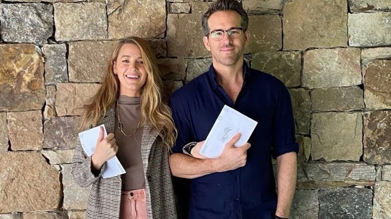 Blake Lively & Ryan Reynolds - Instagram