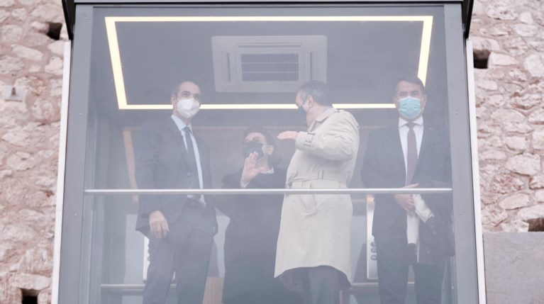 ο νέος ανελκυστήρας της Ακρόπολης για τα ΑΜΕΑ
