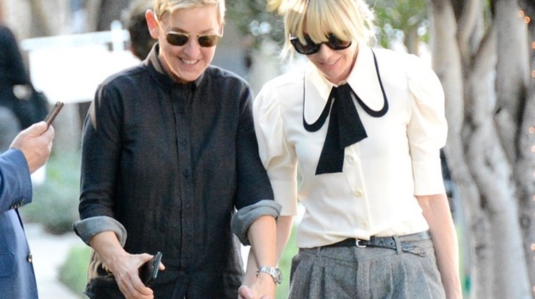 Portia de Rossi, Ellen DeGeneres r