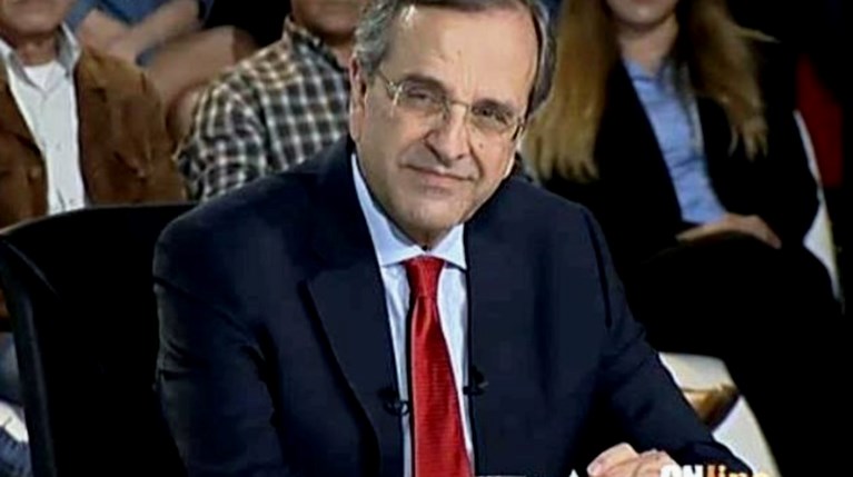 Ο Αντώνης Σαμαράς στο ON LINE