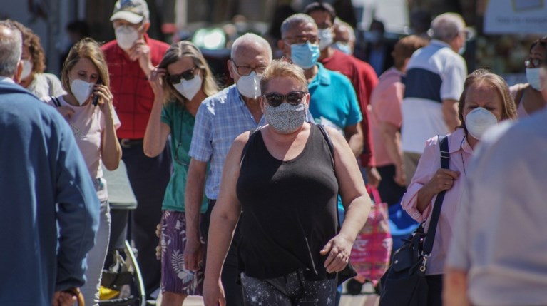 μάσκα κόσμος κορονοϊός