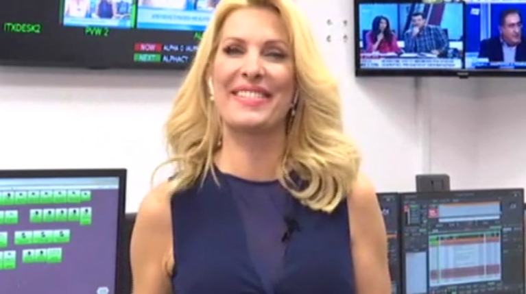 Η Ελένη Μενεγάκη Στην Κύπρο