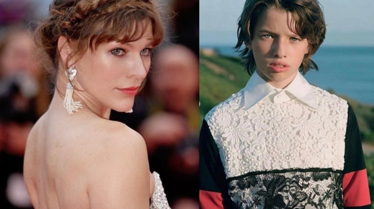 Milla Jovovich, κόρη