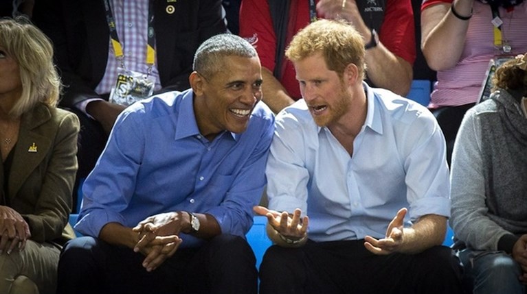Πρίγκιπας Harry - Barack Obama