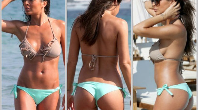 Η Άννα Λορένη στην παραλία