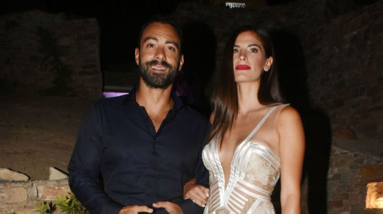 Χριστίνα Μπόμπα και Σάκης Τανιμανίδης  
