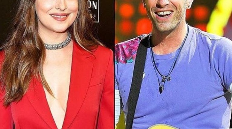 Dakota Johnson και Chris Martin 
