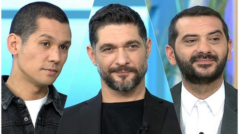 Σωτήρης Κοντιζάς Πάνος Ιωαννίδης Λεωνίδας Κουτσόπουλος