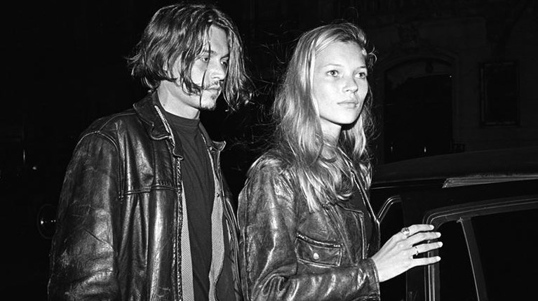 Johnny Depp & Kate Moss