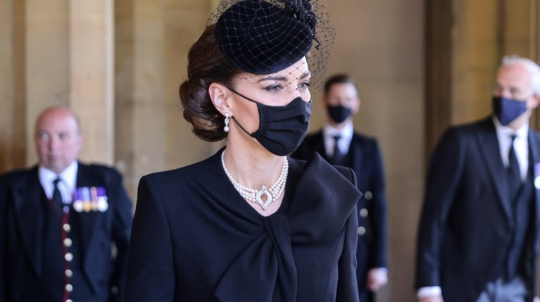 Kate Middleton κηδεία πρίγκιπα Φίλιππου