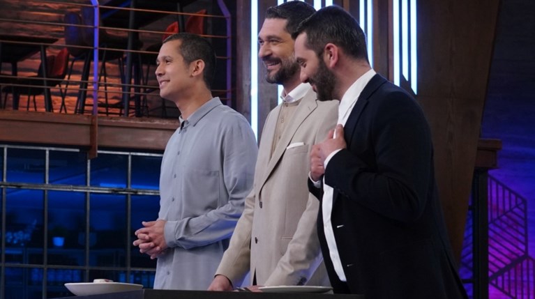 MasterChef κριτές Σωτήρης Κοντιζάς, Πάνος Ιωαννίδης, Λεωνίδας Κουτσόπουλος