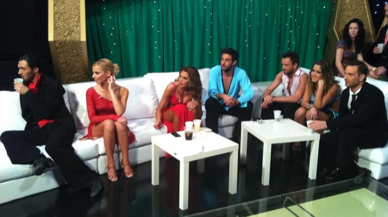 dancing with the stars green room