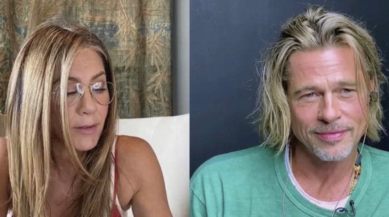 Jennifer Aniston & Brad Pitt