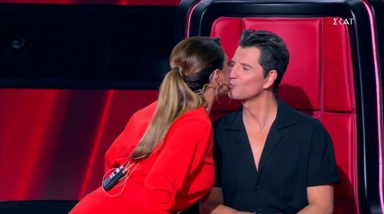 The Voice 2022 Έλενα Παπαρίζου Σάκης Ρουβάς