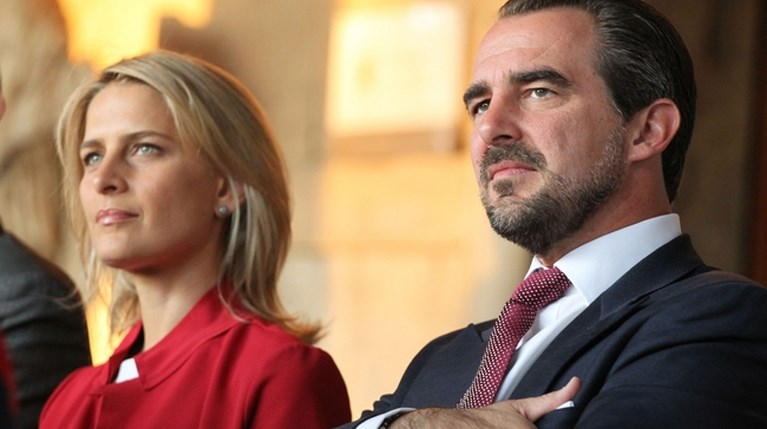 O πρίγκιπας Νικόλαος και η Tatiana Blatnik στο 4ο «Athens Democracy Forum» (1)