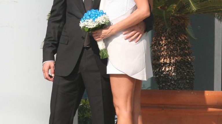 Ο γάμος της Ρέας Τουτουνζή και του Γιώργου Ματζούκη (1)