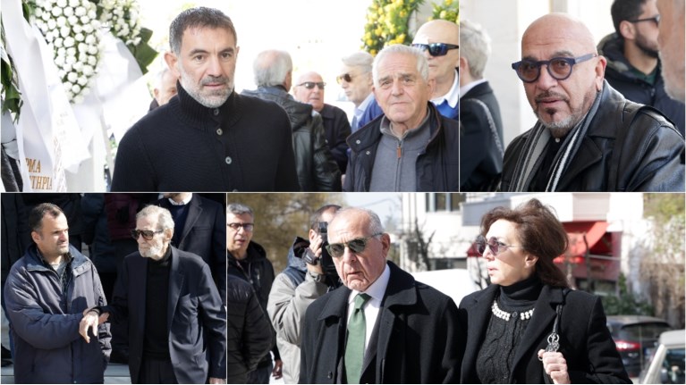 Πλήθος κόσμου στην κηδεία του θρυλικού τερματοφύλακα του Παναθηναϊκού