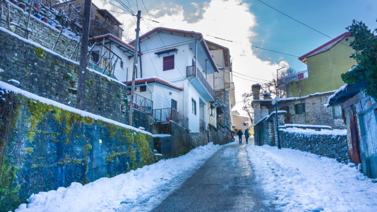 χιόνια Καρπενήσι