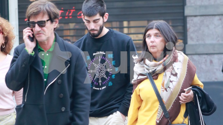 Θοδωρής Κουτσογιαννόπουλος, Στέλλα Λιζάρδη με τον γιο τους