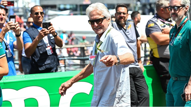 Ο Michael Douglas στο Μονακό.